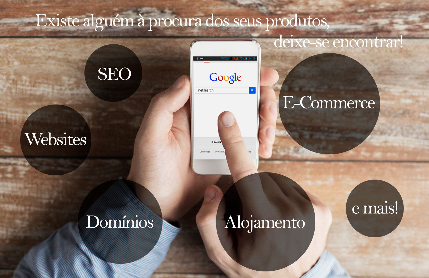 Gestão de presença online e domínio